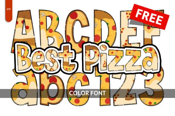 Best Pizza Font for Creative Makers
