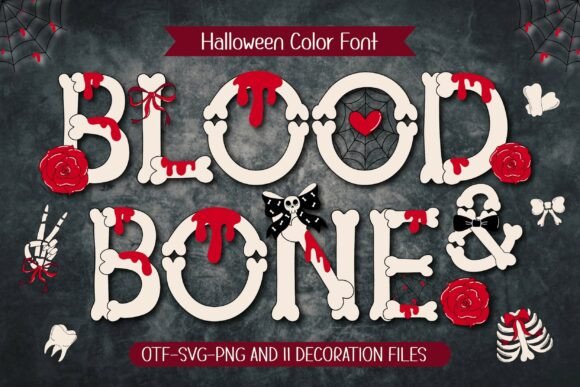 Blood Bone: A Halloween-Themed Font for Web Design
