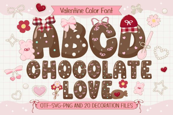 Chocolate Love Font for Business