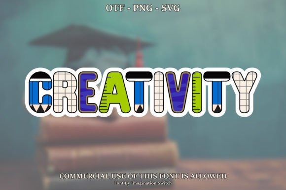 Discover the Creativity Collection Font