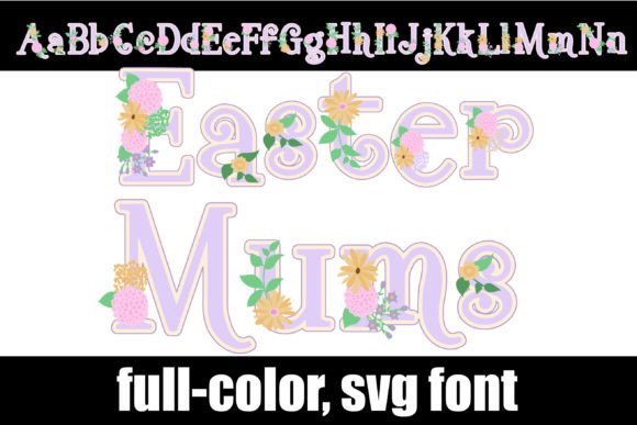 Easter Mums Font for Business Branding
