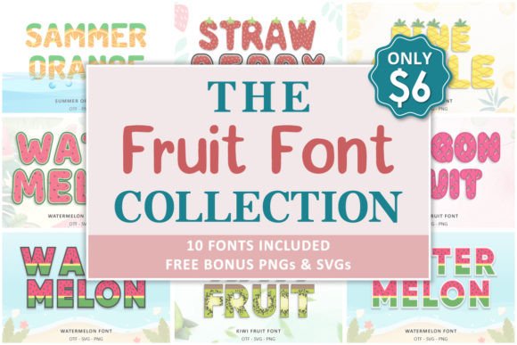 Fruit Collection Font Review