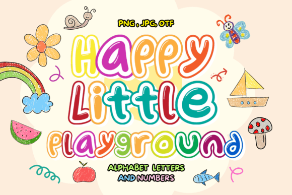 Happy Little Playground Font for Creative Projects