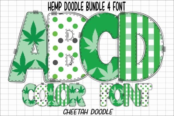 Hemp Doodle Font for Creative Publishing