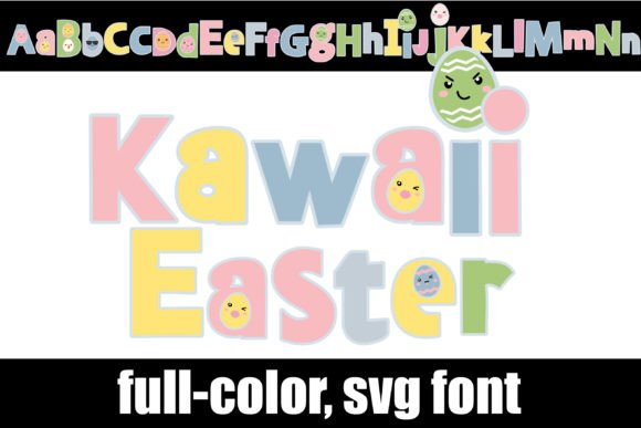 Kawaii Easter Font for Business