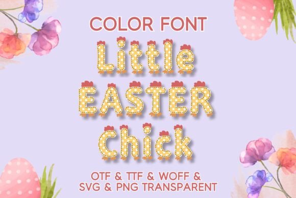 Little Easter Chick Font Review