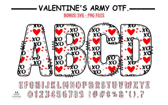 Love Valentine s Xoxo: A Romantic Typeface for Digital Design