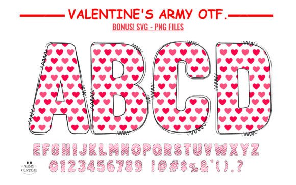 Love Valentine’s Hearts Font Review
