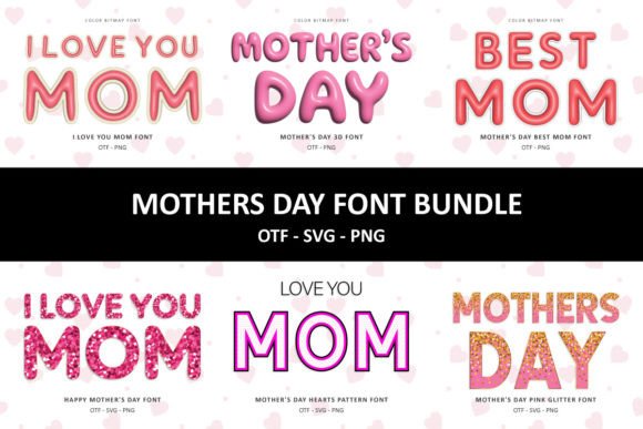 Mothers Day Collection: A Font for Memorable Branding