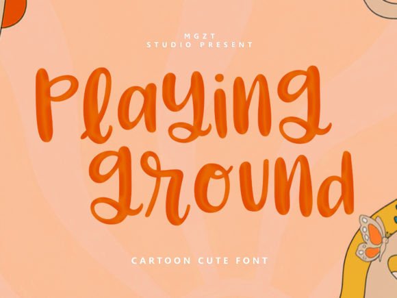 Playing Ground Font: A Playful Typeface for Digital Marketing