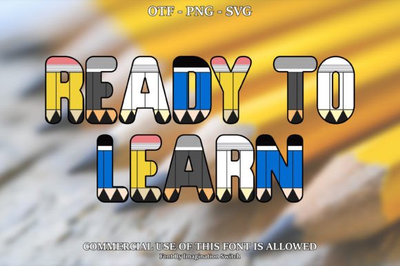 Ready to Learn Font for Web Design