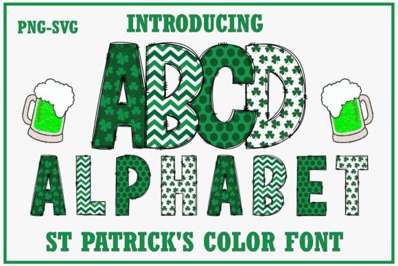 St Patrick's Font for Creative Projects