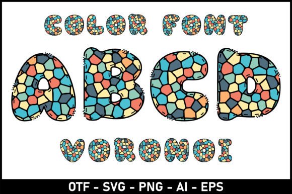 Voronoi Font: Modern Typography for Business