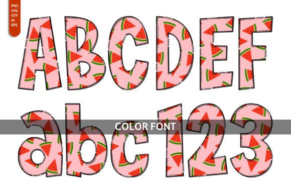 Watermelon Fruit Font Review