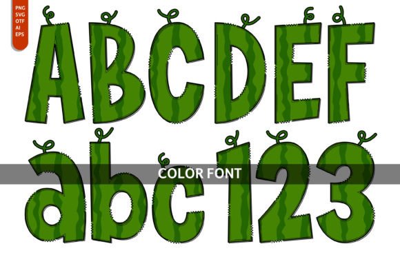 Watermelon Skin Font Review
