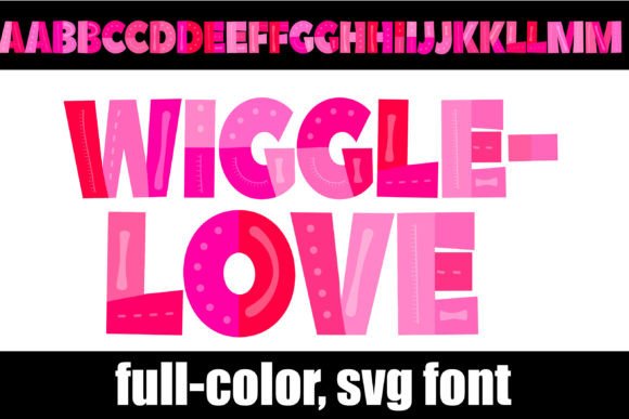 Wigglelove: A Color Font That Dances